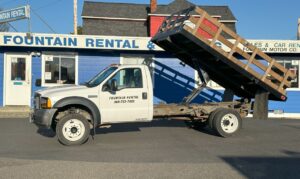 Fountain Rental Flatbed Truck