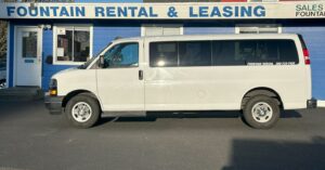 Fountain Rental Passenger Van