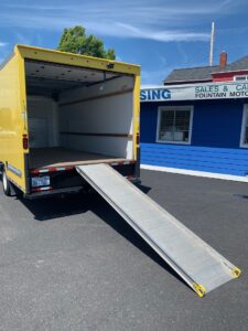 Fountain Rental Moving Van