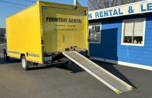 Fountain Rental Moving Van with Ramp