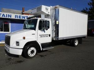 Fountain Rental Refrigerated Moving Van