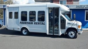 Fountain Rental Shuttle Van 15 Passenger